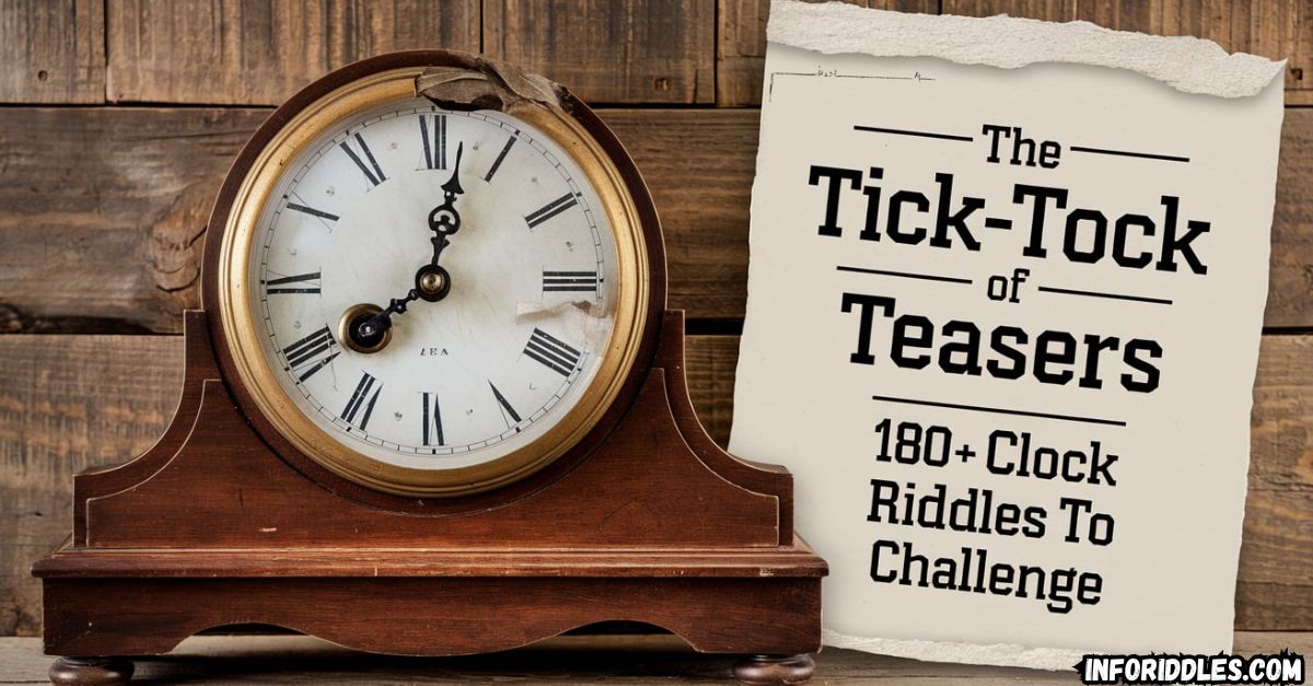 The Tick-Tock of Teasers 180+ Clock Riddles to Challenge (8)