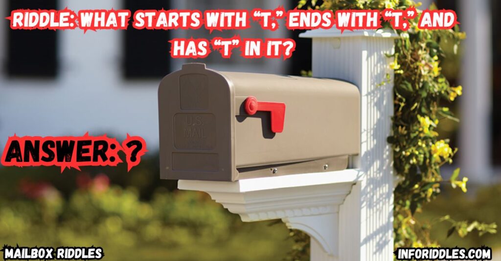 Quickfire Mailbox Riddles for Fun