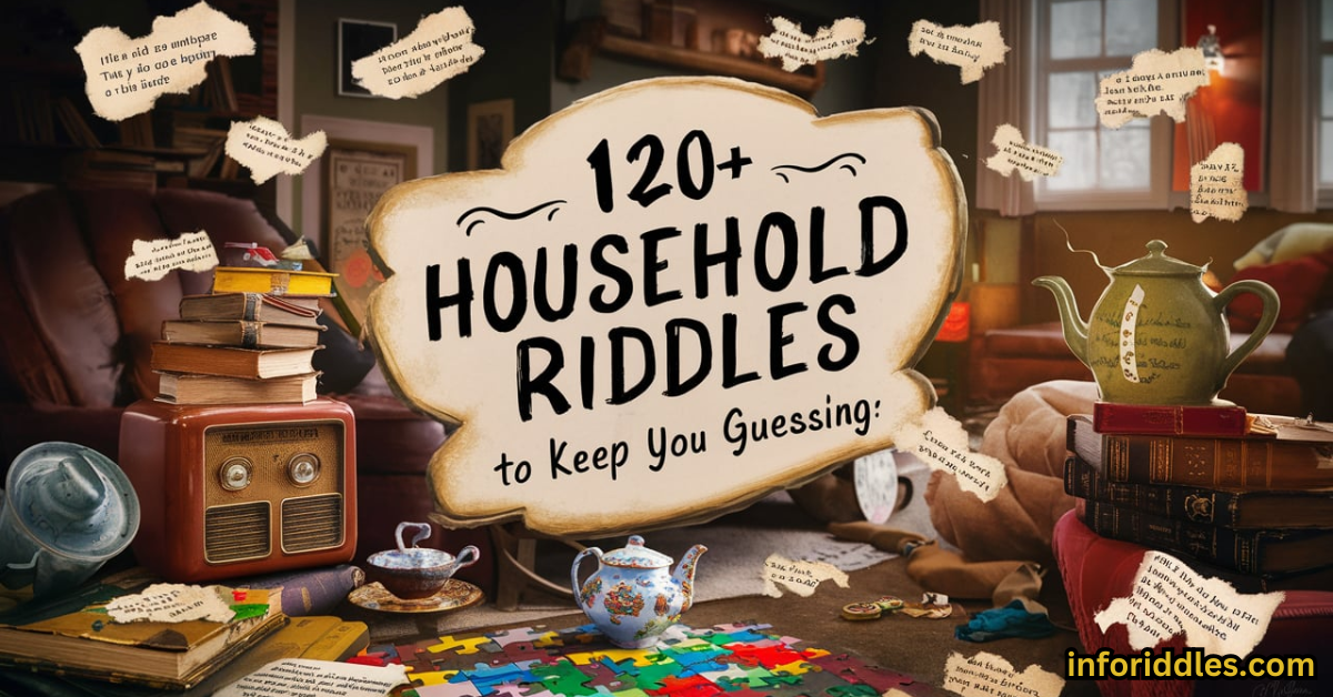 120+ Household Riddles to Keep You Guessing