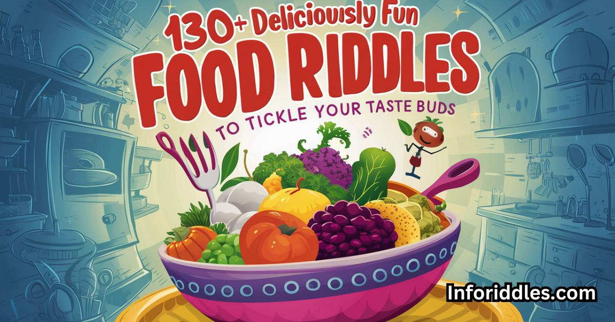 130+ Deliciously Fun Food Riddles to Tickle Your Taste Buds