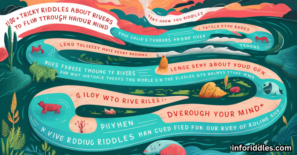 Riddles About Rivers for Adults