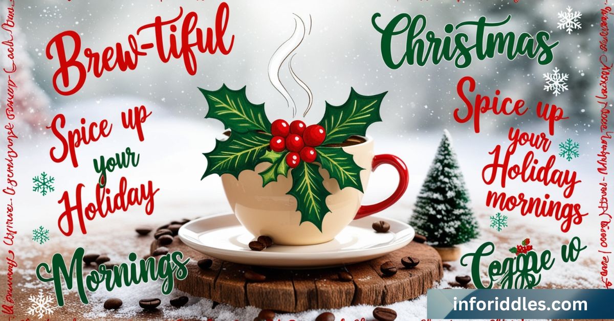 132+ Brew-tiful Christmas Coffee Puns to Spice Up Your Holiday Mornings