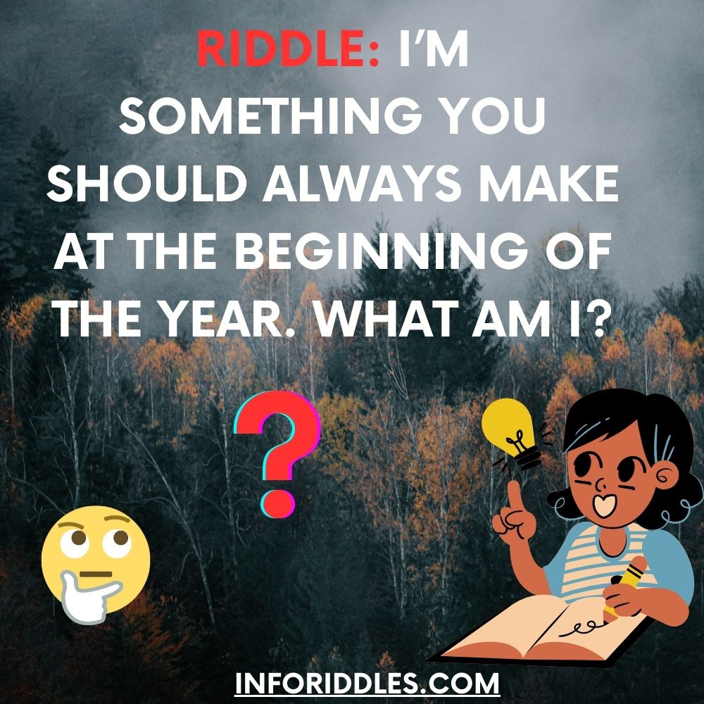 _New Year Riddles for Adults with Revealing Answers