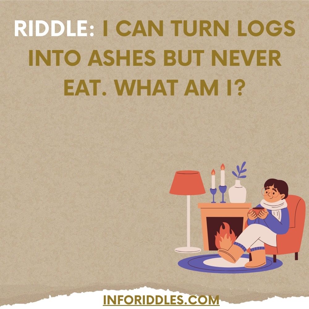 Playful Fireplace Riddles