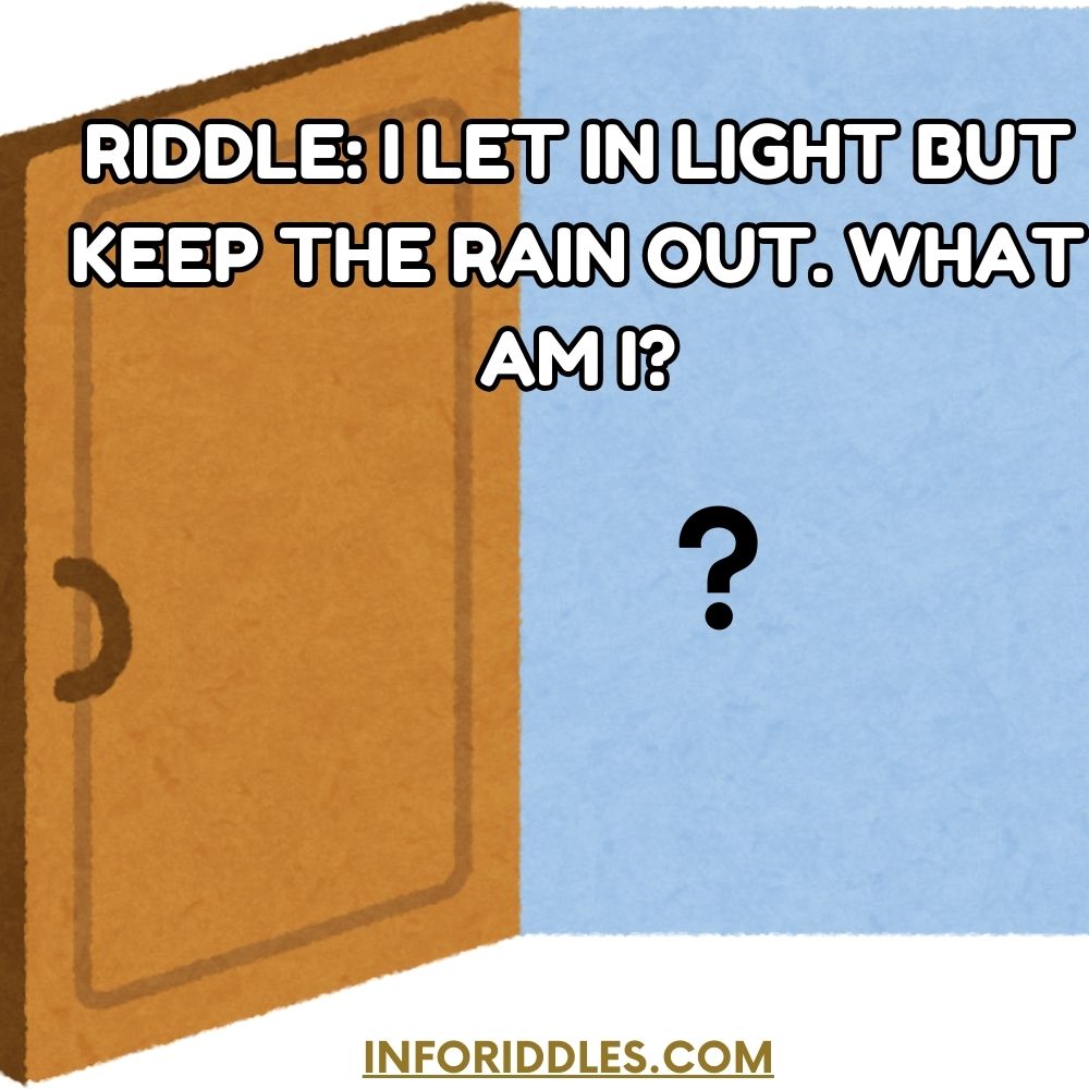 Window Riddles for Adults