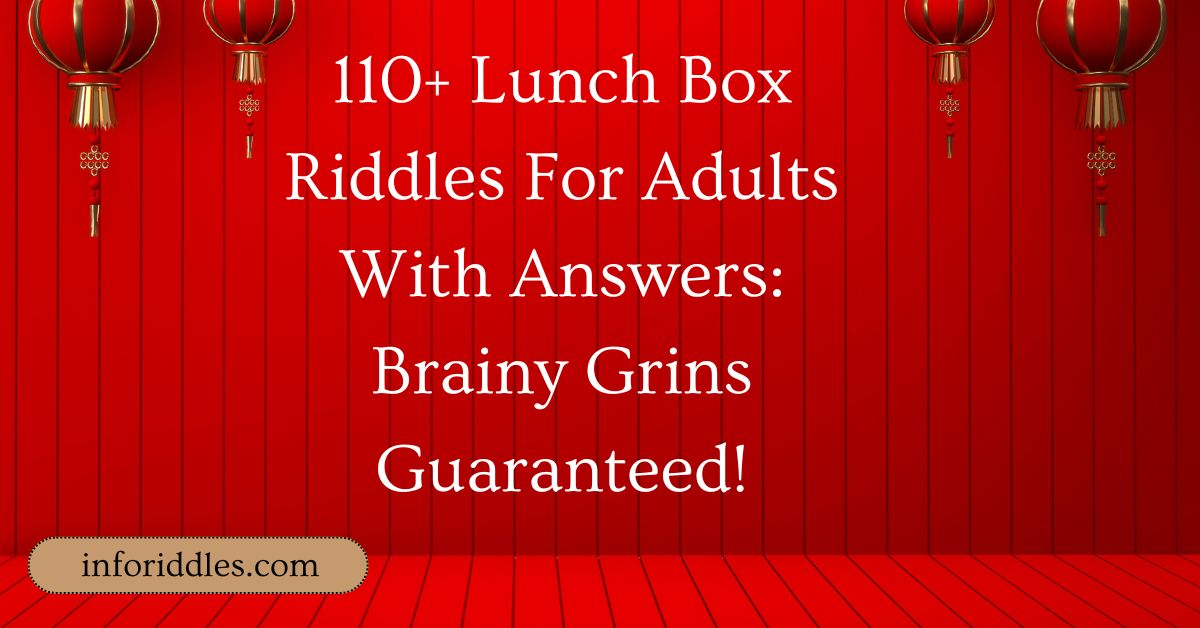 Lunch Box Riddles